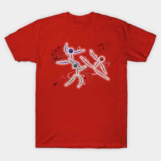 Dancers T-Shirt by djmrice